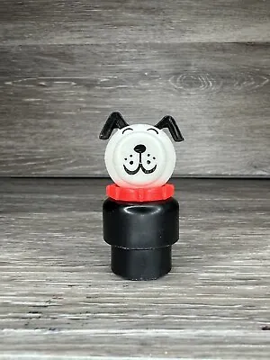 Buy Vintage Fisher Price Little People DOG LUCKY RED COLLAR FAMILY  HOUSE PET • 7.01£