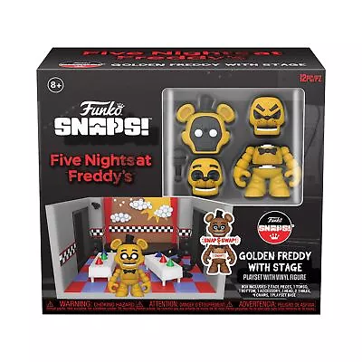 Buy Funko Snaps! Five Nights At Freddy’s: Golden Freddy With Stage Playset • 49.99£