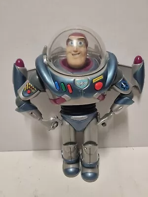 Buy Toy Story 2 Techno Buzz Lightyear 12  Figure Rare 1990s Working Wings & Sounds • 40£