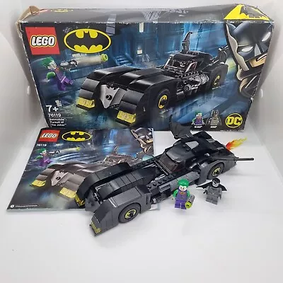 Buy Lego Batmobile: Pursuit Of The Joker 76119 Complete With Instructions • 24.99£
