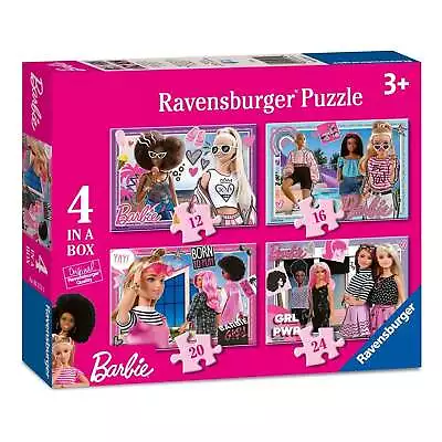Buy Barbie 4 In A Box Jigsaw Puzzle • 7.99£