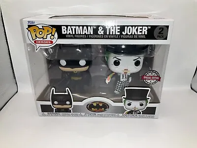Buy Funko Pop! Heroes - Batman & The Joker (2 Pack) Special Edition • 24.99£