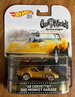 Buy Hot Wheels Gas Monkey Garage '68 Corvette  (50 Anniversary) • 20.99£