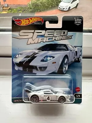 Buy Hot Wheels 1:64 Ford GT Car Culture Speed Machines Collection HKC46 • 0.99£