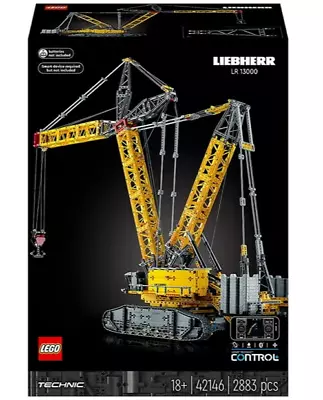 Buy LEGO TECHNIC 42146: Liebherr Crawler Crane LR 13000 FACTORY SEALED • 442.99£