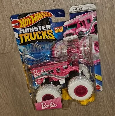 Buy Hot Wheels Barbie Ultimate Camper Monster Trucks FREESTYLE WRECKERS • 12.97£