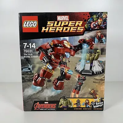 Buy LEGO Rare Marvel Super Heroes The Hulk Buster Smash Set (76031) New & Sealed • 84.99£