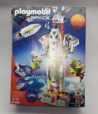 Buy Playmobil 9488 Rocket Mission Mars With Launch Pad Instructions Spacemen Boxed • 49.95£