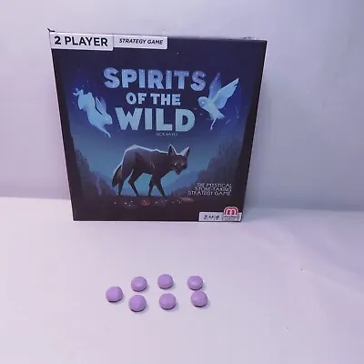 Buy Rare MATTEL SPIRITS OF THE WILD Board GAME Replacement Parts 7 Stones Purple • 14.17£
