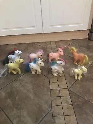 Buy 8 Old My Little Pony, Ponies, Some Rare • 30£
