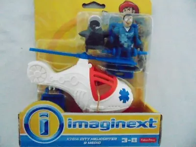 Buy Imaginext City Helicopter And Medic - Ex Display • 3.99£