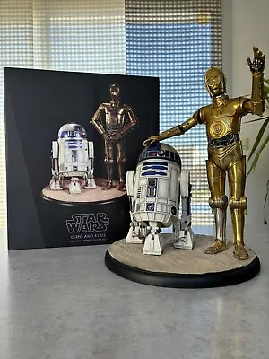 Buy Star Wars R2D2 C3PO Statue Sideshow Premium No Gentle Prime Format Hot Iron Koto • 1,278.47£