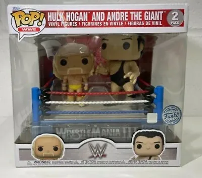 Buy FUNKO: WWE- HULK HOGAN VS ANDRE THE GIANT POP! MOMENT %Collectible% Funko Pop • 39.99£