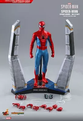 Buy Hot Toys Spiderman Figure From Marvel’s Spiderman Video Game. VGM043. UK Seller • 239£