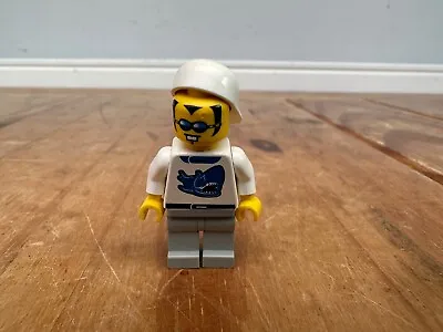 Buy RARE Vintage Lego Figure In Shark T-Shirt, Baseball Cap And Glasses • 9.99£