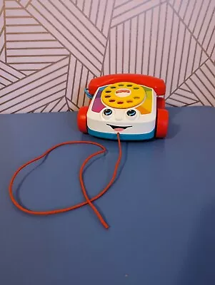 Buy  Fisher Price Chatter Phone Pull Along Toy Telephone Moving Eyes • 5.99£