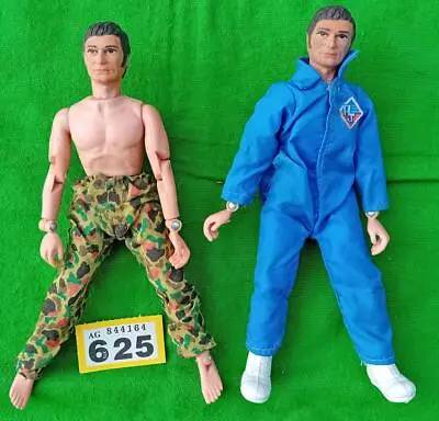 Buy #625  2 Vintage Mego Action Figures, Soldier • 10£