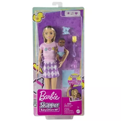 Buy Mattel Puppe Barbie Babysitters Skipper Doll With Baby / From Assort 3+ Year • 27.97£