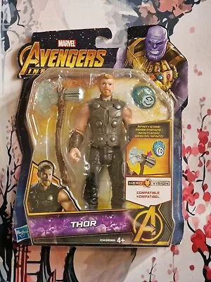Buy Hasbro Marvel Infinity War  - Thor - Action Figure - Hero Vision Compatible • 15.99£