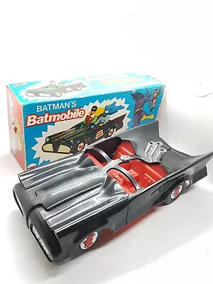 Buy Vintage Mego Batman Batmobile Rare Blue Photo Box Original 1974 For 8  Figures • 295£