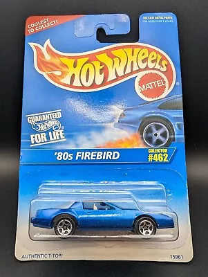 Buy Hot Wheels #462 '80s Pontiac Firebird Blue Vintage 1995 Release L37 • 6.95£