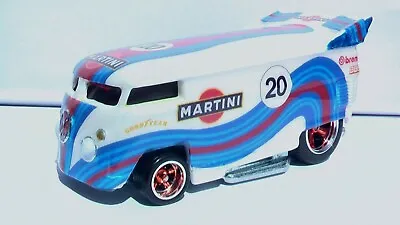 Buy Hot Wheels Volkswagen Drag Bus Martini Racing Custom Made New Al Gonzalez • 125.18£