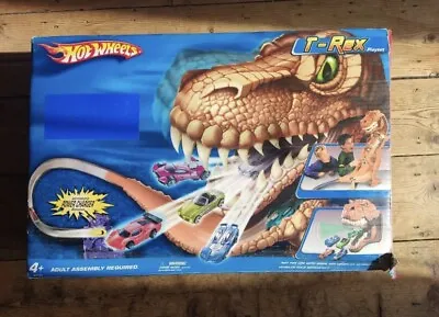 Buy Rare Vintage Hot Wheels T Rex Race Car Playset Boxed Complete 2005 • 42.99£