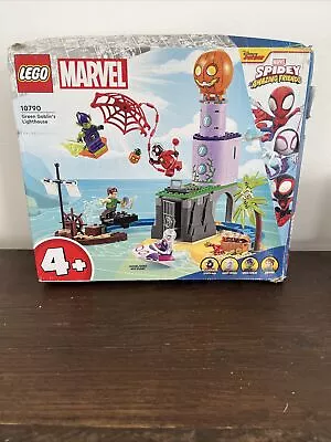 Buy LEGO Marvel 10790 Team Spidey Green Goblin's Lighthouse - Brand New Removed Figs • 17.50£