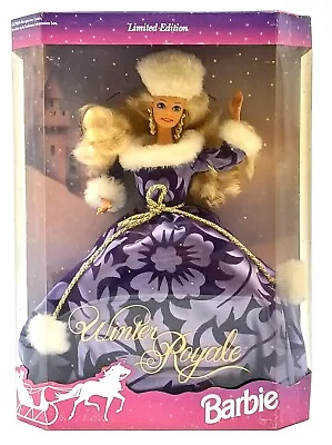 Buy 1993 Winter Royale Barbie Doll / Limited Edition / Mattel 10658, NrfB • 61.68£