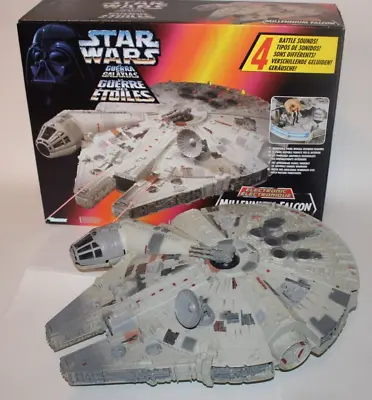 Buy Star Wars Millennium Falcon - Power Of The Force 1995 - In Box VGC • 95£