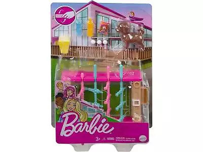 Buy Barbie Mini Playset With Pet Foosball Table Set • 6£