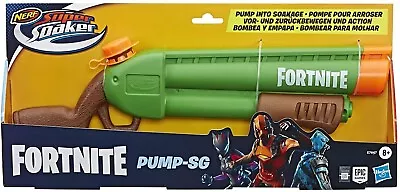 Buy Nerf Super Soaker Fortnite Pump-SG Outdoor Water Pistol Gun Blaster Quick Fill • 22.99£