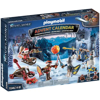 Buy Playmobil Advent Calendar Novelmore Battle In The Snow NEW 2023 • 23.24£