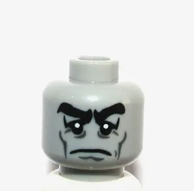 Buy Lego  Head For  Minifigure Grey Zombie Monster Frankenstein Halloween • 1.90£