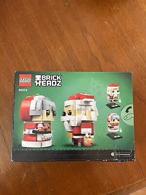 Buy LEGO BRICKHEADZ: Mr. & Mrs. Claus (40274) • 14.99£