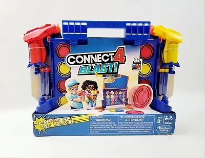 Buy Hasbro Connect 4 Blast! Game Nerf Powered Blasters And Darts New With Box Scrape • 17.89£
