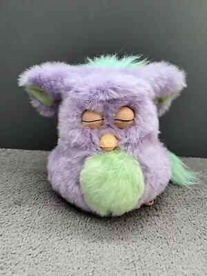 Buy Funky Furby Purple/Lilac With Green Eyes Tiger Electronics Hasbro 2006 Rare • 40£