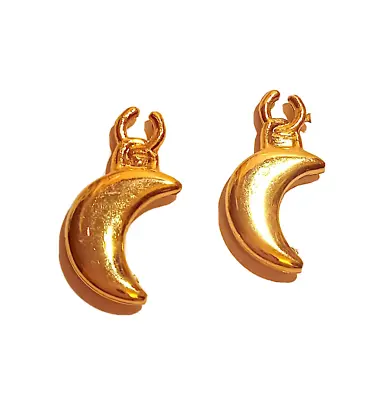 Buy BARBIE EARRING MAGIC 90s - Original Doll Moon Gold Earrings B884 • 15.44£