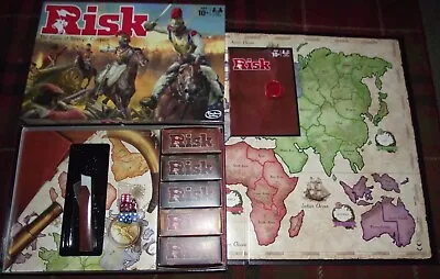Buy Superb Hasbro Gaming Risk The Game Of Strategic Conquest Contents Sealed Unplayd • 9.99£