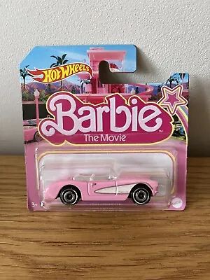 Buy Barbie Movie Hot Wheels Car Corvette 1956 Brand New • 12.99£