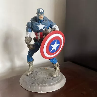 Buy Captain America 6” Figure Toy Biz Near Mint Series 8 , • 10£