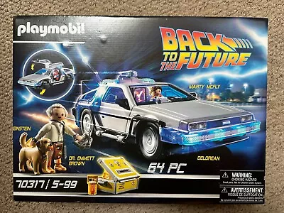 Buy Playmobil 70317 Back To The Future DeLorean - BRAND NEW • 34£