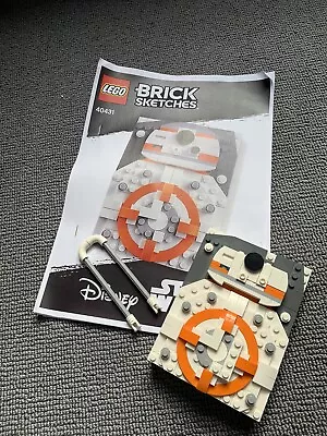 Buy Lego Brick Sketches BB8 40431 *95% Complete* • 10£