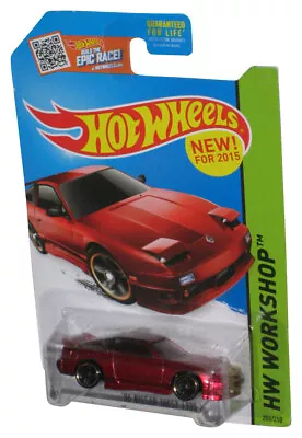 Buy Hot Wheels HW Workshop (2015) Red '96 Nissan 180SX Type X Car 205/250 • 28.85£