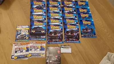 Buy Eaglemoss Build Your Own Back To The Future Delorean Magazines X 14, Prom Info • 5£