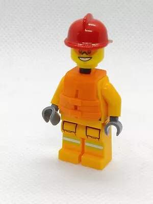 Buy Lego Fireman With Life Jacket Orange Minifigure Fireman CTY0974 • 3.99£