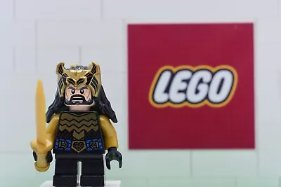 Buy Thorin Oakenshield (Gold Armour) - LEGO The Hobbit Minifigures - Lor106 - 79017 • 34.99£