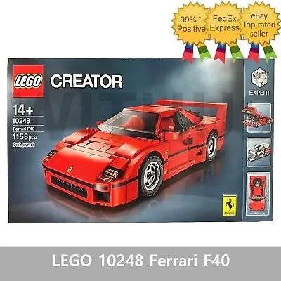 Buy LEGO Creator Expert 10248 Ferrari F40 Unopened - 1158 Pieces • 298.69£
