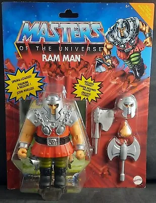 Buy RAM MAN / Mattel / Motu / 2020 / Masters Of The Universe ORIGINS Deluxe / NEW • 25.68£