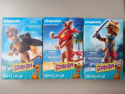 Buy Scooby Doo Playmobil Sets X 3 New Sealed Box • 14.99£